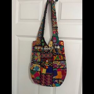 Indian embroidered handbag